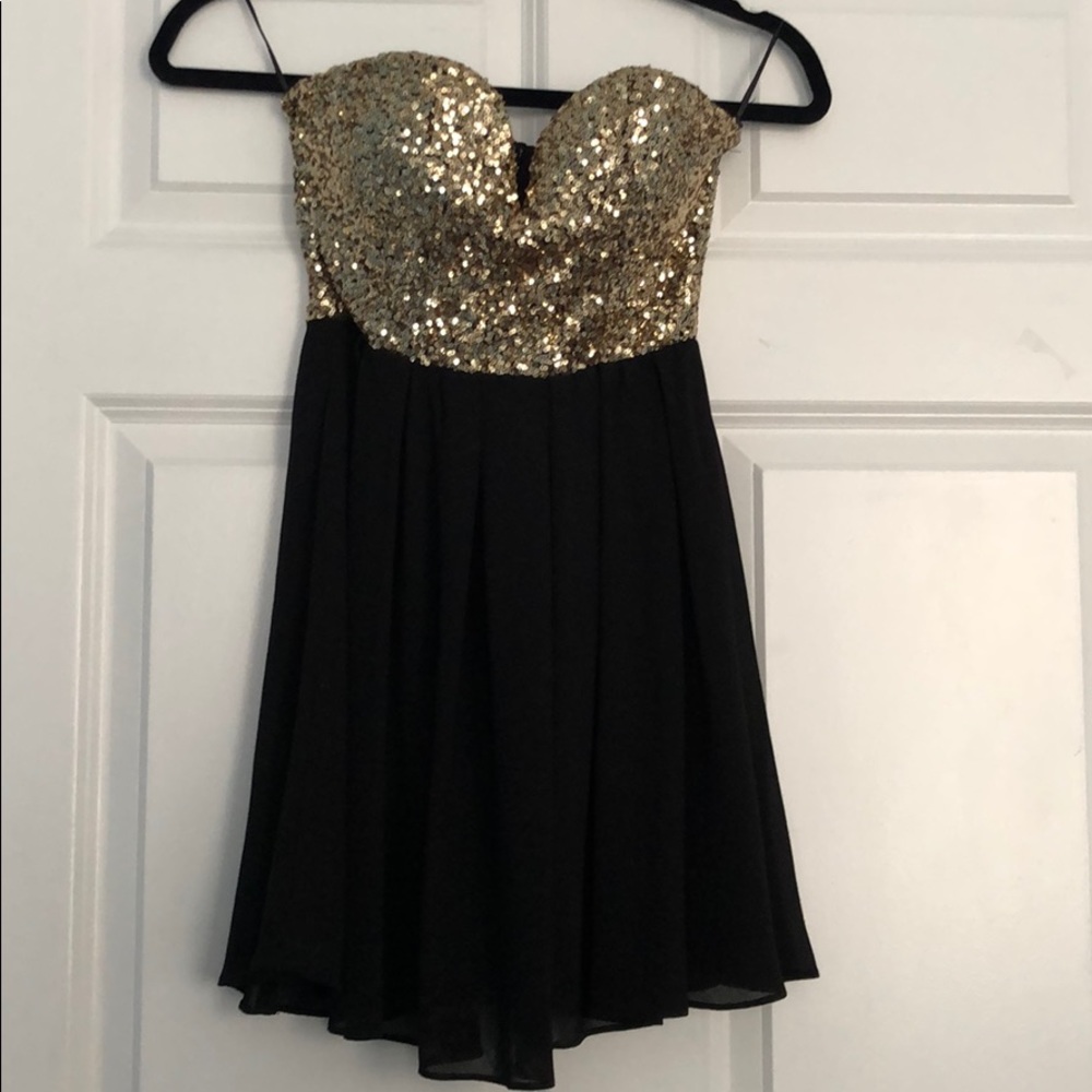 sequin mini dress